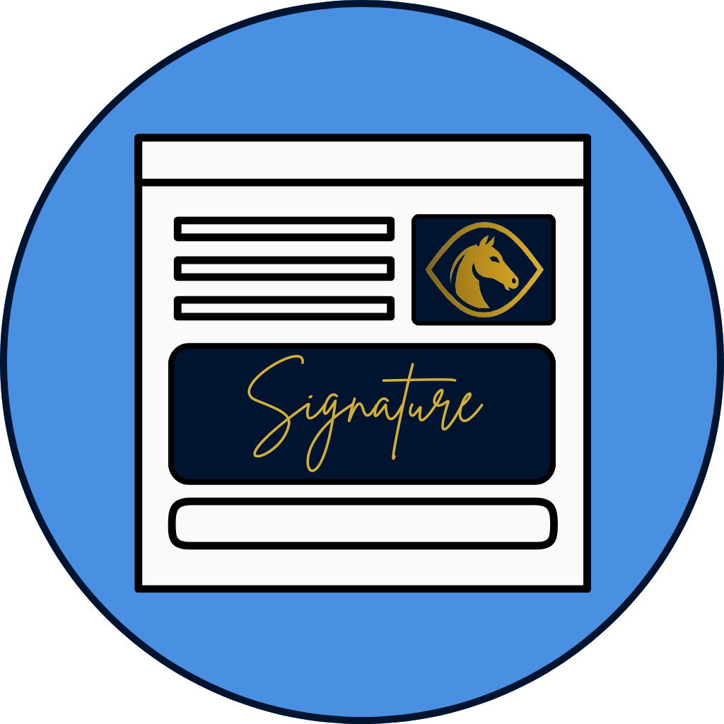 Signature One-Page Website Icon